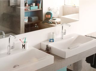 Смеситель для раковины Kludi Pure&Style хром 400240575